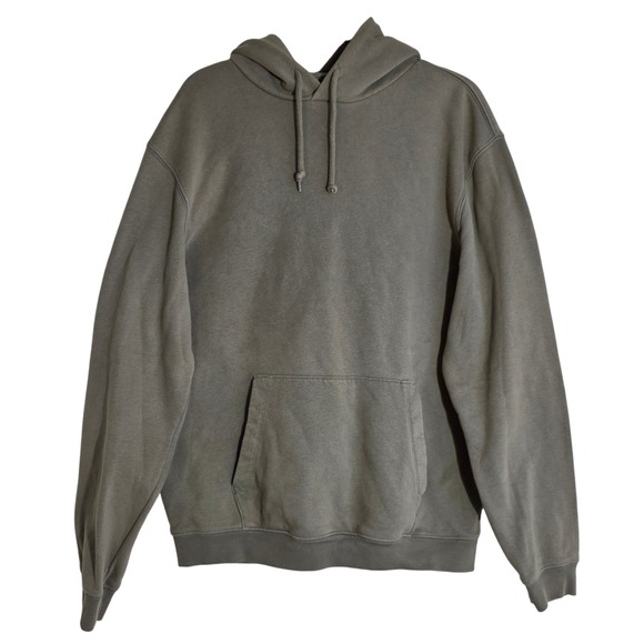 GAP Other - Gap Hoodie Men's Medium Light Olive Green Pullover Fleece Sweatshirt Good Basic
